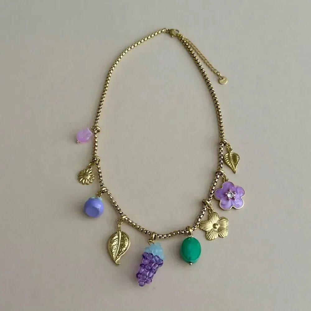 Grape necklace D75 - Picture 6 of 8